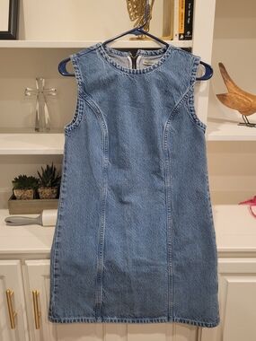 Abercrombie & Fitch Light Blue Denim Mini Dress
